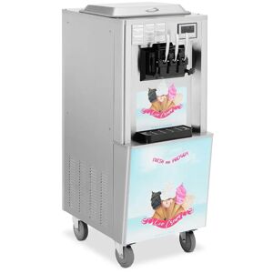 Soft Serve Ice Cream Machine - 2140 W - 33 l/h - 3 flavours - Royal Catering RCSI-24