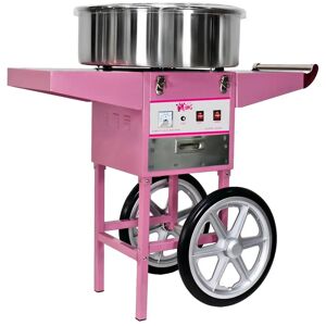 Royal Catering Candy Floss Machine with Trolley - 52 cm RCZC-1200-W