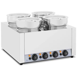 Soup Station - 4 x 7 L - 2000 W - glossy - Royal Catering RC_BM_04