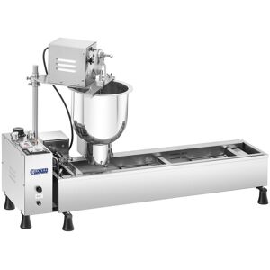 Doughnut Machine - 3,000 W - 10 L - 450 doughnuts/h - drain tap - Royal Catering RCDM-3K Doughnut Machine - 3,000 W - 10 L - 450 doughnuts/h - drain tap - Royal Catering RCDM-3K