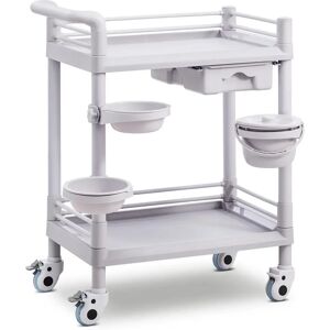 Steinberg Systems Laboratory Trolley - 2 shelves each 54 x 38 x 5 cm - 1 drawer - 3 containers - 20 kg SBS-LF-159