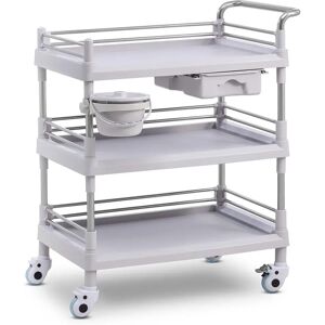 Steinberg Systems Laboratory Trolley - 3 shelves each 65 x 46 x 14 cm - 1 drawer - 30 kg SBS-LF-106