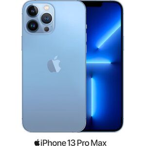 Apple iPhone 13 Pro Max 5G (128GB Sierra Blue) at £90 on Advanced 1GB (24 Month contract) with Unlimited mins & texts; 1GB of 5G data. £63 a month. Includes: Apple Wireless AirPods Pro (White).