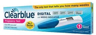 Clearblue Digital Pregnancy Test - With Weeks Indicator Clearblue Digital Pregnancy Test - With Weeks Indicator