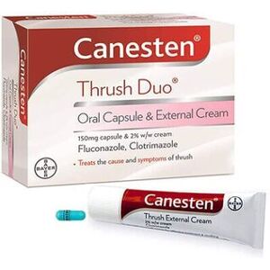 Canesten Thrush Duo Oral Capsule and External Cream