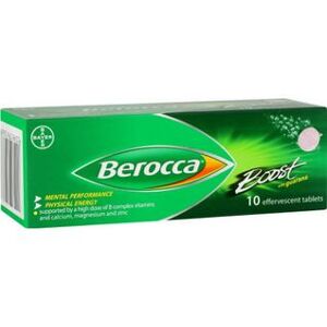 Berocca Boost Energy - 10 Effervescent Tablets