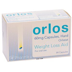 Orlos (Orlistat) Weight Loss Capsules - 84 x 60mg