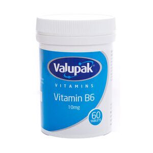 Valupack Vitamin B6 - 60 Tablets