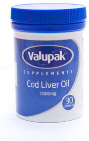 Cod Liver Oil - 30 Tablets Cod Liver Oil - 30 Tablets