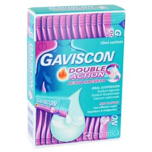 Gaviscon Double Action Liquid 12 Sachets