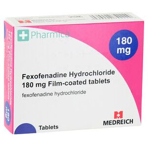 Fexofenadine 180mg Allergy Tablets - 1 Month Supply