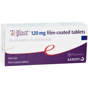 Telfast 120mg Hay Fever Tablets - 1 Month Supply