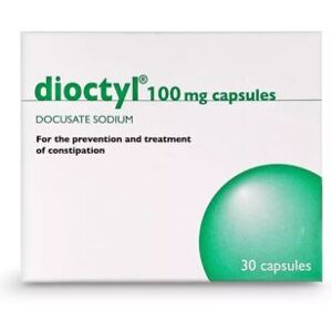 Dioctyl 100mg - 30 Capsules