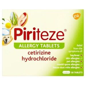 GSK Piriteze Allergy Tablets