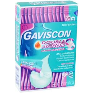 Gaviscon Double Action Liquid 12 Sachets