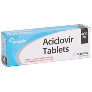 Actavis Aciclovir Tablets - 400mg - 1 Outbreak Actavis Aciclovir Tablets - 400mg - 1 Outbreak