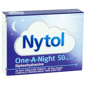 Nytol Model 50mg - Sleep Aid Tablets Nytol Model 50mg - Sleep Aid Tablets