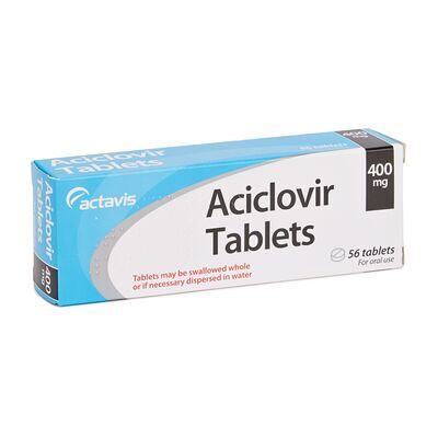 Actavis Aciclovir Tablets - 400mg - 1 Outbreak Actavis Aciclovir Tablets - 400mg - 1 Outbreak