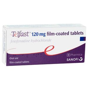 Telfast 120mg Hay Fever Tablets - 1 Month Supply