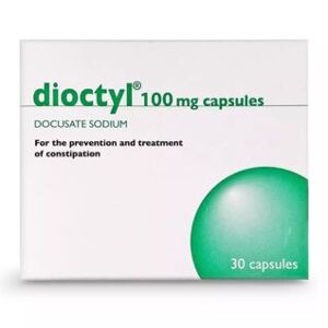 Dioctyl 100mg - 30 Capsules