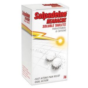 Solpadeine Headache Soluble - 16 Tablets