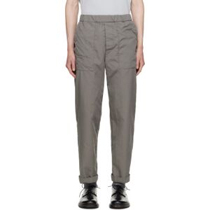 CASEY CASEY Gray Jog Ah Trousers  - CHROME - Size: Extra Small - male