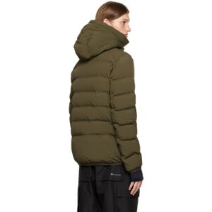 Moncler Grenoble Green Lagorai Down Jacket  - 833 OLIVE GREEN - Size: 5 - male