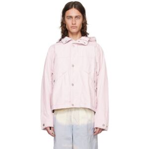 Stone Island Pink Detachable Hood Jacket  - V0080 PINK - Size: Medium - male