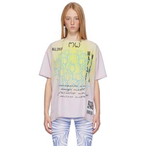 Maisie Wilen Pink & Grey Lunar T-Shirt  - TULIP Tulip - Size: Extra Small