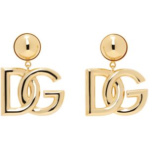 Dolce & Gabbana Gold Clip-On Logo Earrings  - ZOO00 Oro - Size: UNI - female