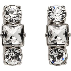 Dsquared2 Silver Classic Cufflinks  - M1319 SILVER+CRYSTAL - Size: UNI - male