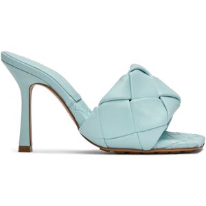 Bottega Veneta Blue Lido Sandals  - 4545 Pale Blue - Size: 35