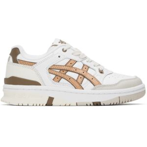 ASICS White & Beige EX89 Sneakers  - White/Honey Beige - Size: US US 6 Women / US 4.5 Men - female