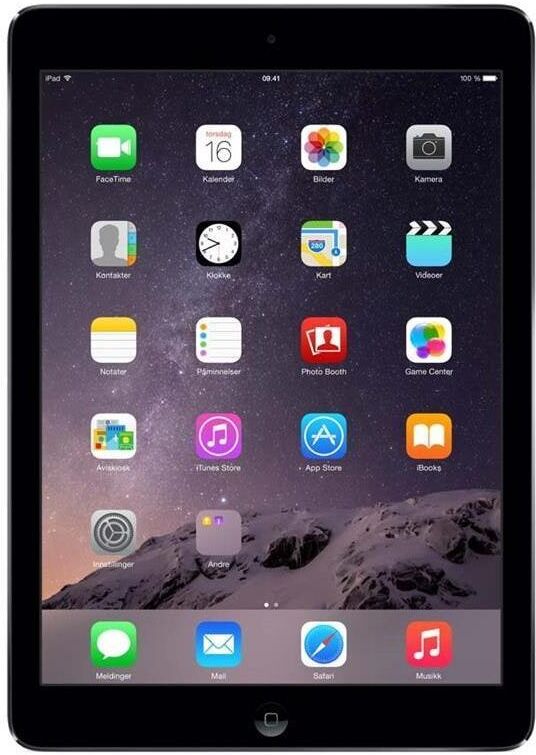 Refurbished-Fair-iPad Air (2013) HDD 32 GB Space Grey (Wi-Fi)