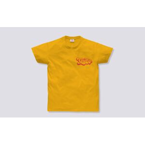 Grenson Grenson Script T-Shirt 100% Cotton Crew Neck Tee  - Yellow - Size: Small
