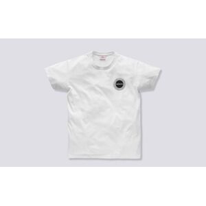Grenson Grenson Sun Burst T-Shirt 100% cotton white crew neck tee with logo prints to chest and back  - White - Size: Extra Small