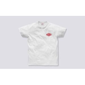 Grenson Grenson Box T-Shirt 100% cotton white crew neck tee with logo prints to chest and back  - White - Size: Small