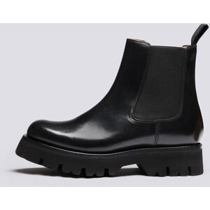 Grenson Grenson Harlow Chelsea Boots for Women in Black Leather  - Black - Size: 6