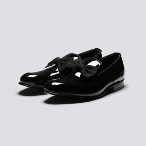 Grenson Grenson WoMen's Dress Slipper Slip On Shoes in Black Patent  - Black - Size: 6.5