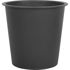 Beliani Plant Pot Insert Black Synthetic Indoor Outdoor Flower Pot Accessory Material:Synthetic Material Size:26x24x26