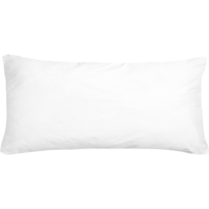 Beliani Bed Pillow White Microfibre Cover Polyester Filling 40 x 80 cm High Profile Soft Material:Microfibre Size:40x5x80