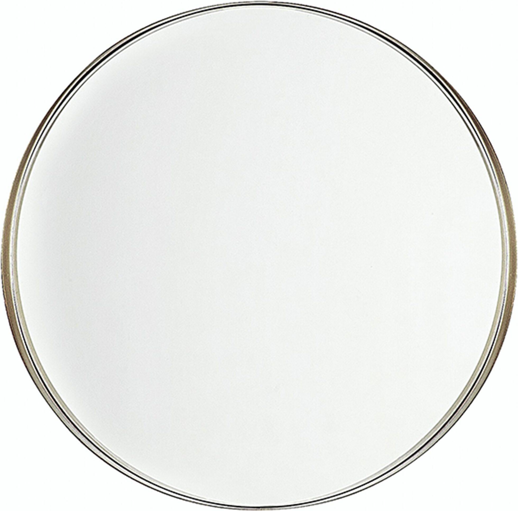 Beliani Wall Mounted Hanging Mirror Brass-Colour 40 cm Round Decorative Accent Piece