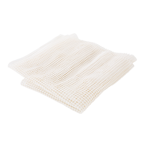 Beliani Anti Slip Rug Mat Underlay Gripper White 70 x 140 cm Cuttable Material:PVC Size:xx70