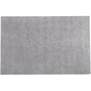 Beliani Shaggy Area Rug Light Grey 200 x 300 cm Modern High-Pile Machine-Tufted Rectangular Carpet Material:Polyester Size:xx200