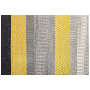 Beliani Area Rug 160 x 220 cm Multicolour Wool Bedroom Material:Wool Size:xx160