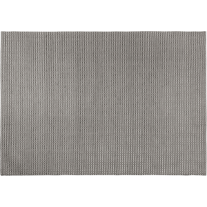 Beliani Rug Dark Grey Wool and Polyester 160 x 230 cm Hand Tufted Classic Design Material:Wool Size:xx160