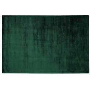 Beliani Area Rug Green Viscose 160 x 230 cm Tufted Low Pile Modern Material:Viscose Size:xx160