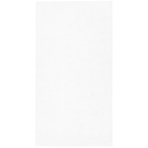 Beliani Shaggy Area Rug White 80 x 150 cm Modern High-Pile Machine-Tufted Rectangular Carpet Material:Polyester Size:xx80