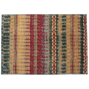 Beliani Area Rug Multicolour 160 x 230 cm Flat Weave Material:Polyester Size:xx160
