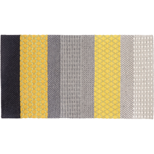 Beliani Area Rug 80 x 150 cm Multicolour Wool Bedroom Material:Wool Size:xx80